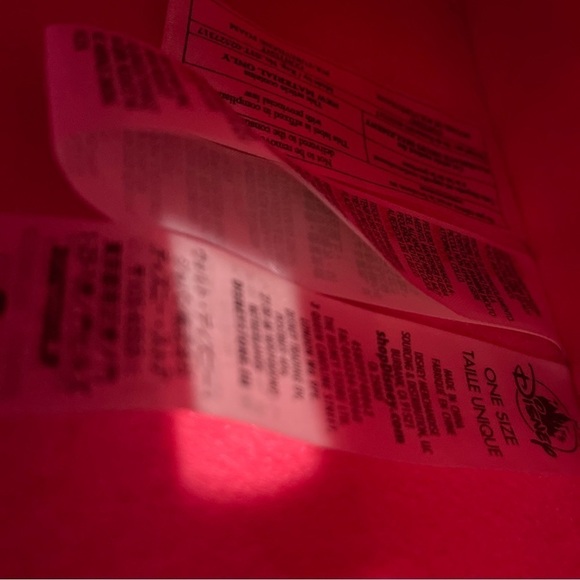 Disney MINNIE MOUSE Pink Halloween Trick Or Treat Bag Tote Glows In The Dark - Picture 7 of 8